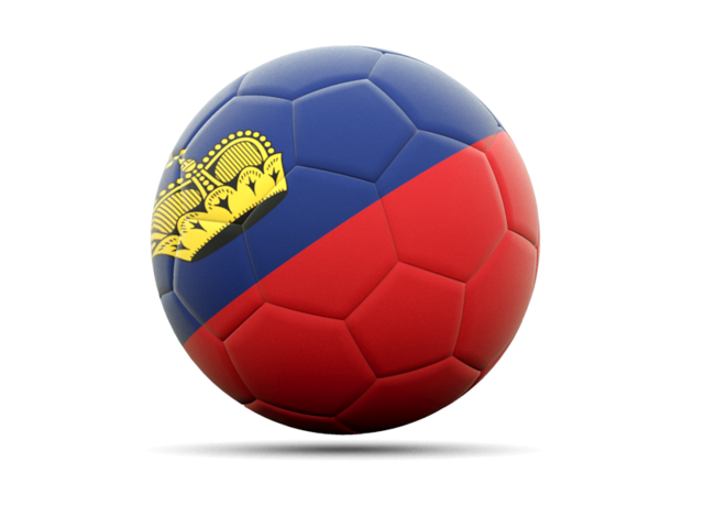 Football icon. Download flag icon of Liechtenstein at PNG format