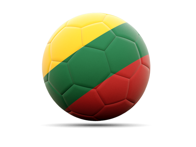 Football icon. Download flag icon of Lithuania at PNG format
