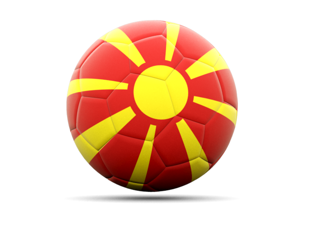 Football icon. Download flag icon of Macedonia at PNG format