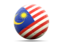 Malaysia. Football icon. Download icon.