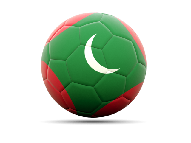 Football icon. Download flag icon of Maldives at PNG format