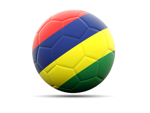 Football icon. Download flag icon of Mauritius at PNG format