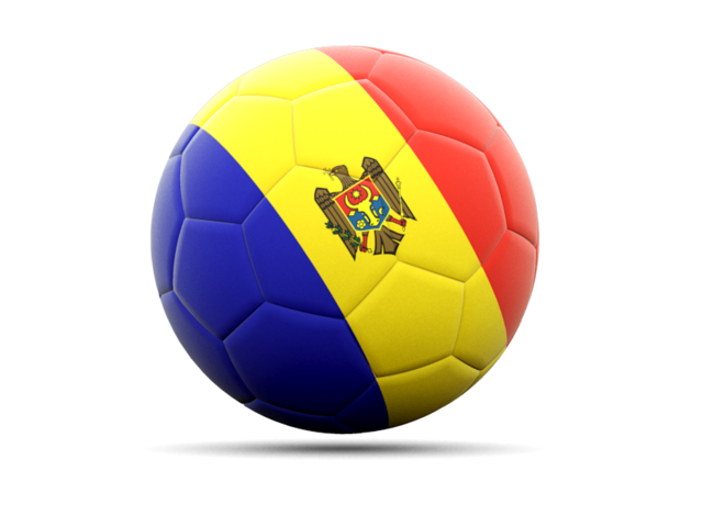 Football icon. Download flag icon of Moldova at PNG format