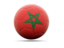 Morocco. Football icon. Download icon.