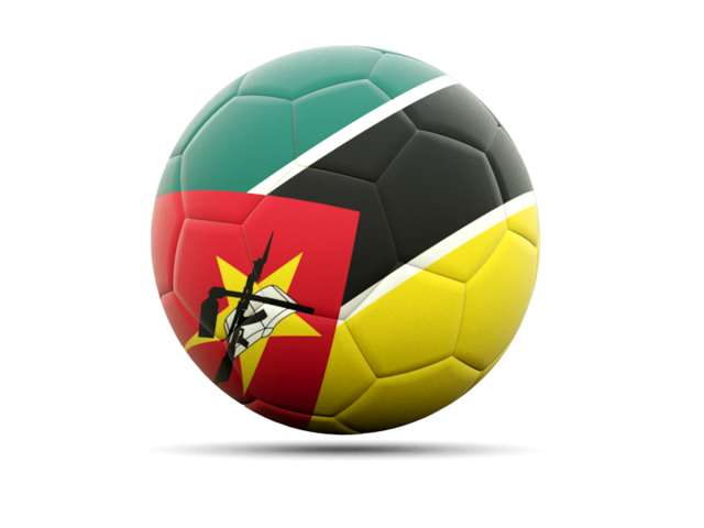 Football icon. Download flag icon of Mozambique at PNG format