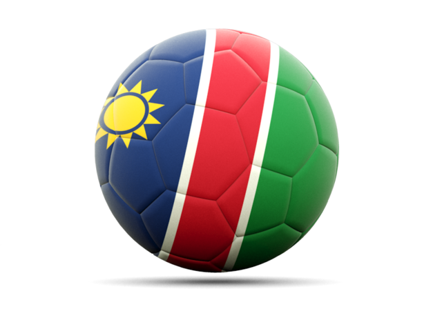 Football icon. Download flag icon of Namibia at PNG format