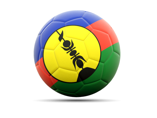 Football icon. Download flag icon of New Caledonia at PNG format