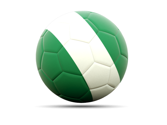 Football icon. Download flag icon of Nigeria at PNG format