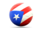 Puerto Rico. Football icon. Download icon.