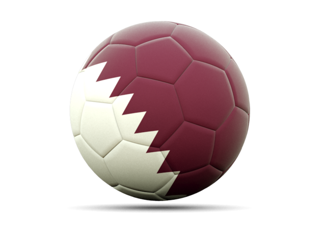 Football icon. Download flag icon of Qatar at PNG format