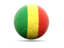 Republic of the Congo. Football icon. Download icon.