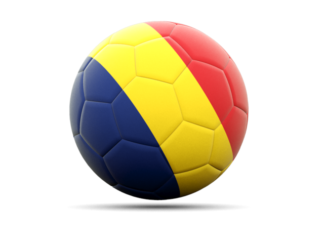 Football icon. Download flag icon of Romania at PNG format
