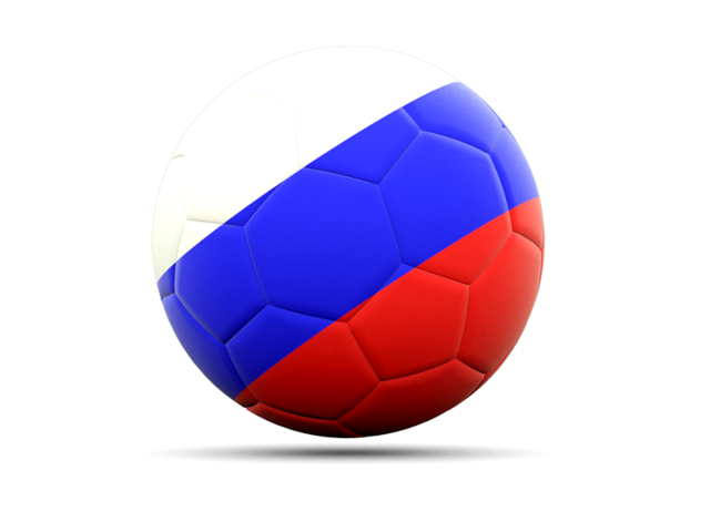 Football icon. Download flag icon of Russia at PNG format