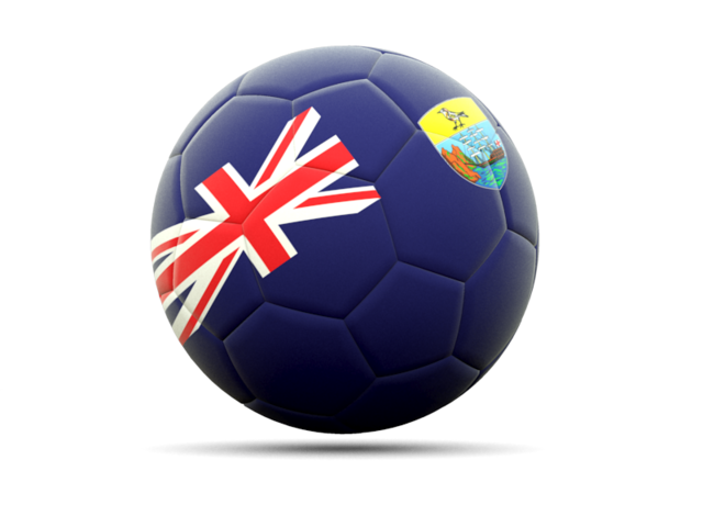 Football icon. Download flag icon of Saint Helena at PNG format