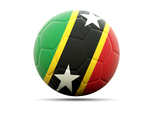 Football icon. Download flag icon of Saint Kitts and Nevis at PNG format