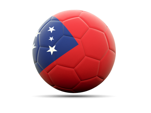 Football icon. Download flag icon of Samoa at PNG format