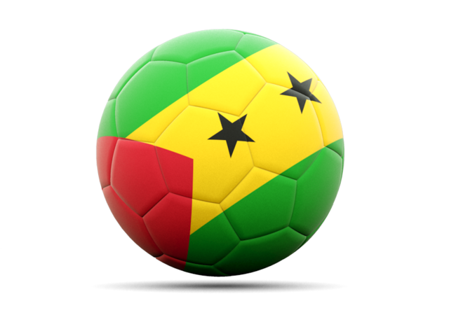 Football icon. Download flag icon of Sao Tome and Principe at PNG format