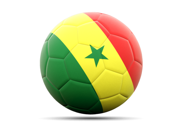 Football icon. Download flag icon of Senegal at PNG format