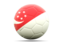 Singapore. Football icon. Download icon.