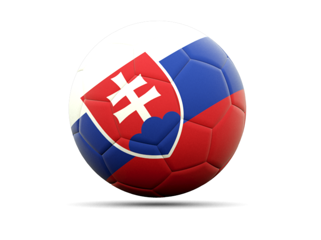 Футбольная иконка. Скачать флаг. Словакия