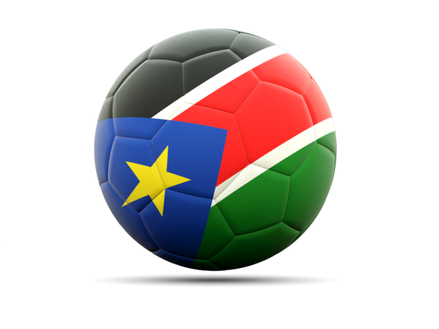 Футбольная иконка. Скачать флаг. Южный Судан