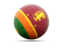 Sri Lanka. Football icon. Download icon.