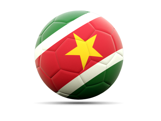 Football icon. Download flag icon of Suriname at PNG format