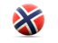 Svalbard and Jan Mayen. Football icon. Download icon.