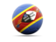 Swaziland. Football icon. Download icon.