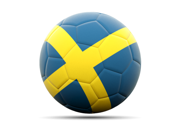 Футбольная иконка. Скачать флаг. Швеция