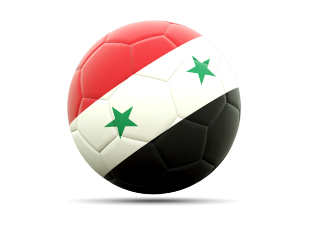 Football icon. Download flag icon of Syria at PNG format
