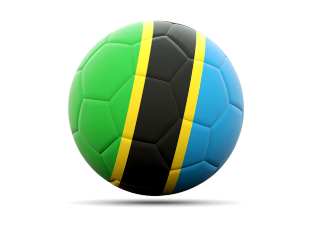 Football icon. Download flag icon of Tanzania at PNG format