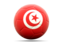 Tunisia. Football icon. Download icon.