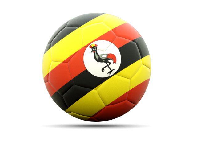 Football icon. Download flag icon of Uganda at PNG format