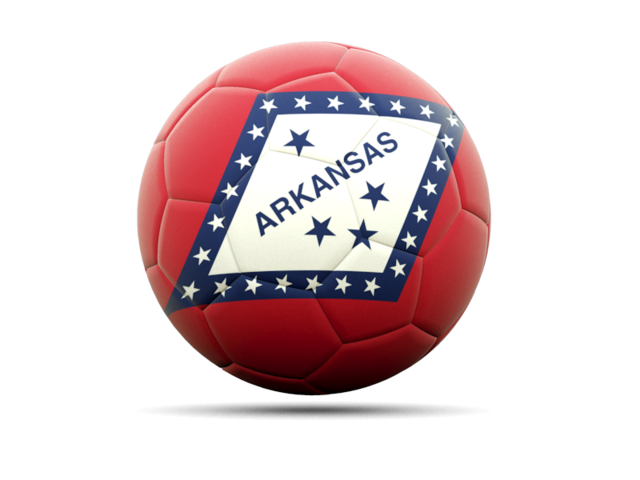 Футбольная иконка. Загрузить иконку флага штата Арканзас