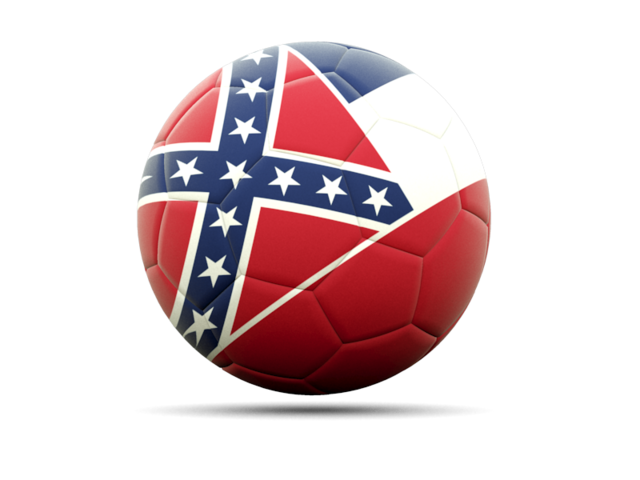 Футбольная иконка. Загрузить иконку флага штата Миссисипи