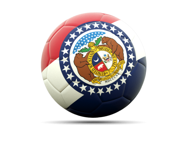 Football icon. Download flag icon of Missouri