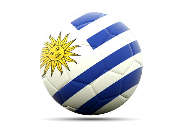 Football icon. Download flag icon of Uruguay at PNG format