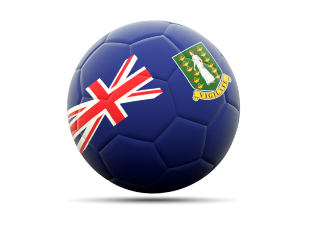 Футбольная иконка. Скачать флаг. Британские Виргинские острова