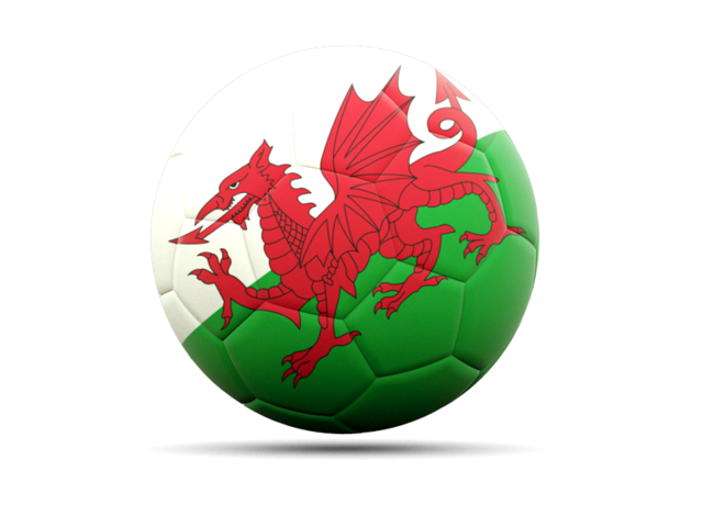 Football icon. Download flag icon of Wales at PNG format