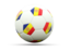 Andorra. Football icon. Download icon.