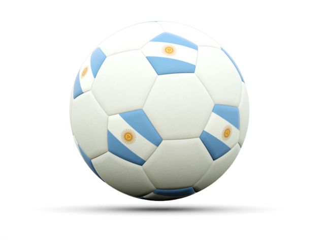 Football icon. Download flag icon of Argentina at PNG format