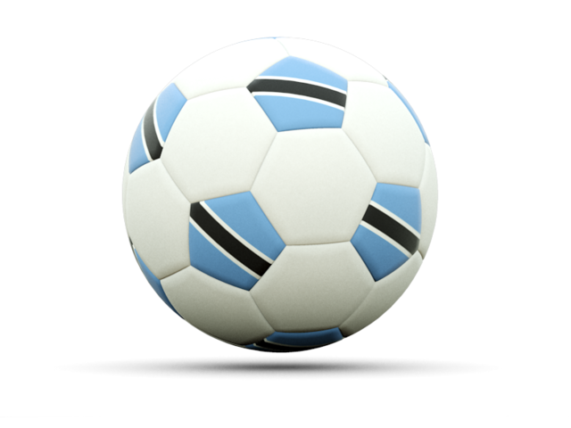 Football icon. Download flag icon of Botswana at PNG format