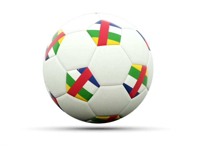 Футбольная иконка. Скачать флаг. Центральноафриканская Республика