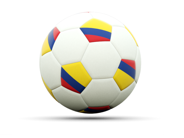 Футбольная иконка. Скачать флаг. Колумбия
