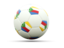 Comoros. Football icon. Download icon.