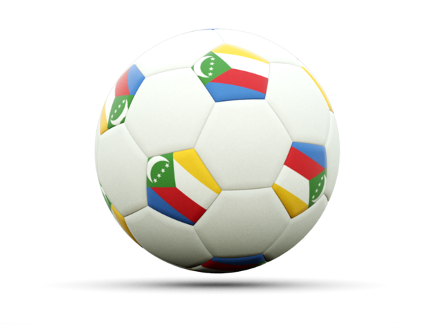 Football icon. Download flag icon of Comoros at PNG format