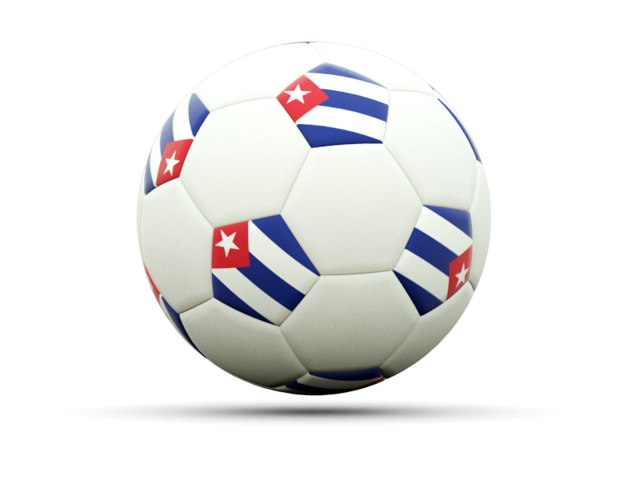 Football icon. Download flag icon of Cuba at PNG format