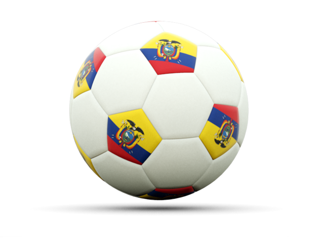 Football icon. Download flag icon of Ecuador at PNG format