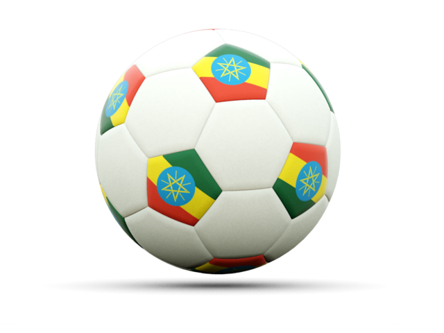 Футбольная иконка. Скачать флаг. Эфиопия